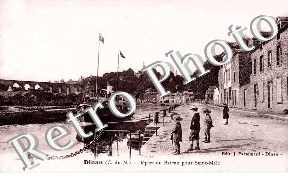 Depart du bateau pour Saint Malo