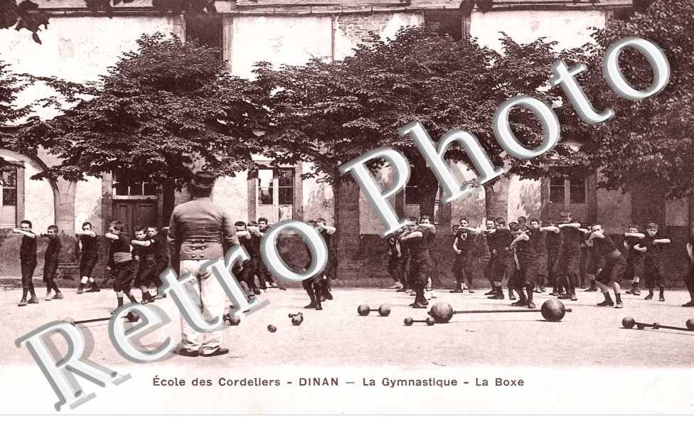 Ecole des Cordeliers - la gymnastique - la boxe