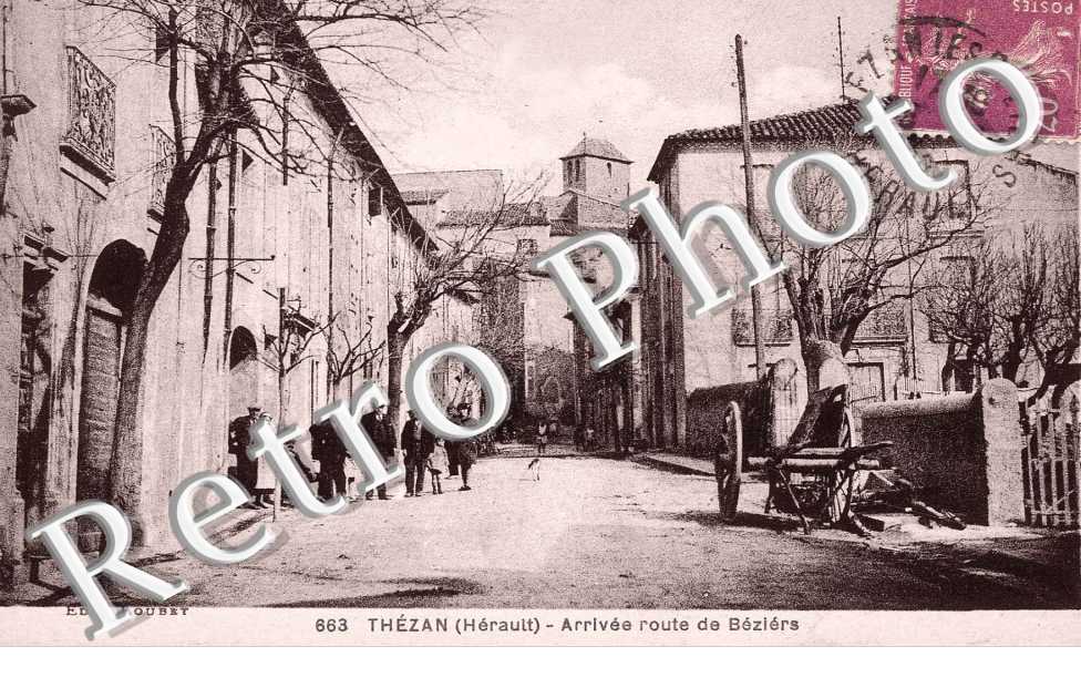 Arrivee route de Beziers