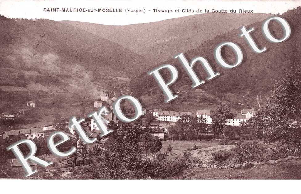 Tissage et cites de la goutte du Rieux