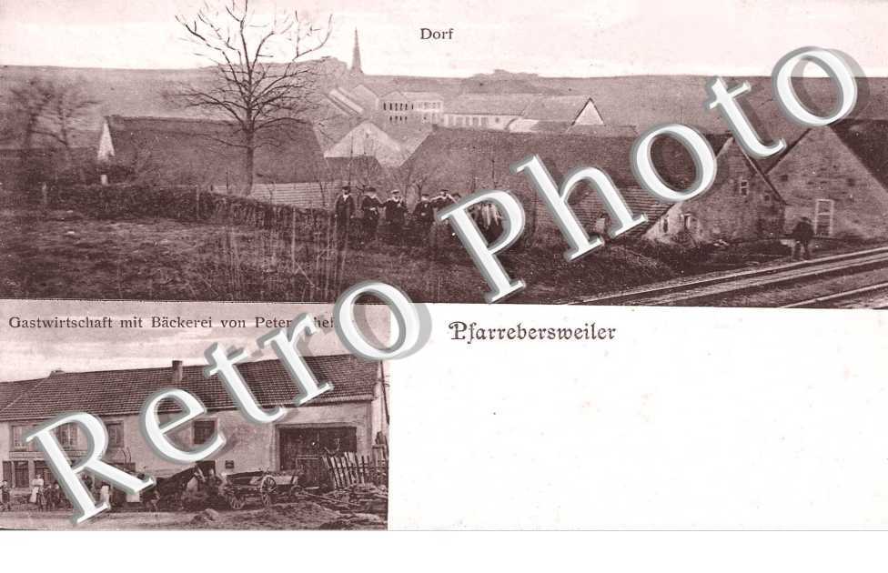 Dorf, Gastwirstchaft mit Backerei vom Peter Scheffer