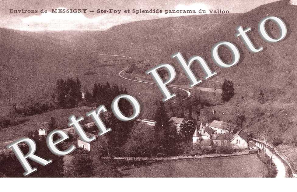 splendide panorama du Vallon