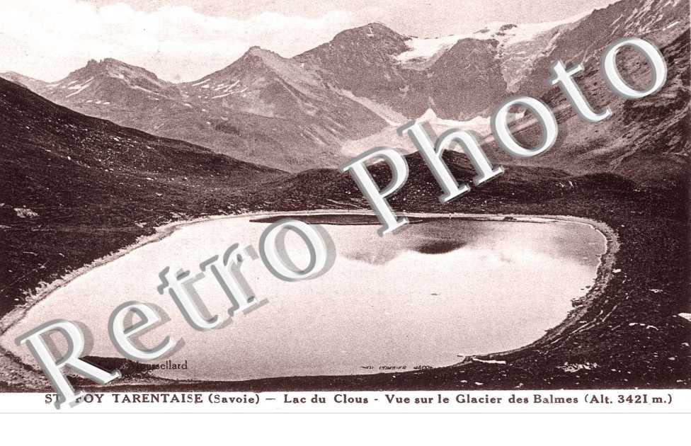Lac du Clou, Vue sur le Glacier des Balmes