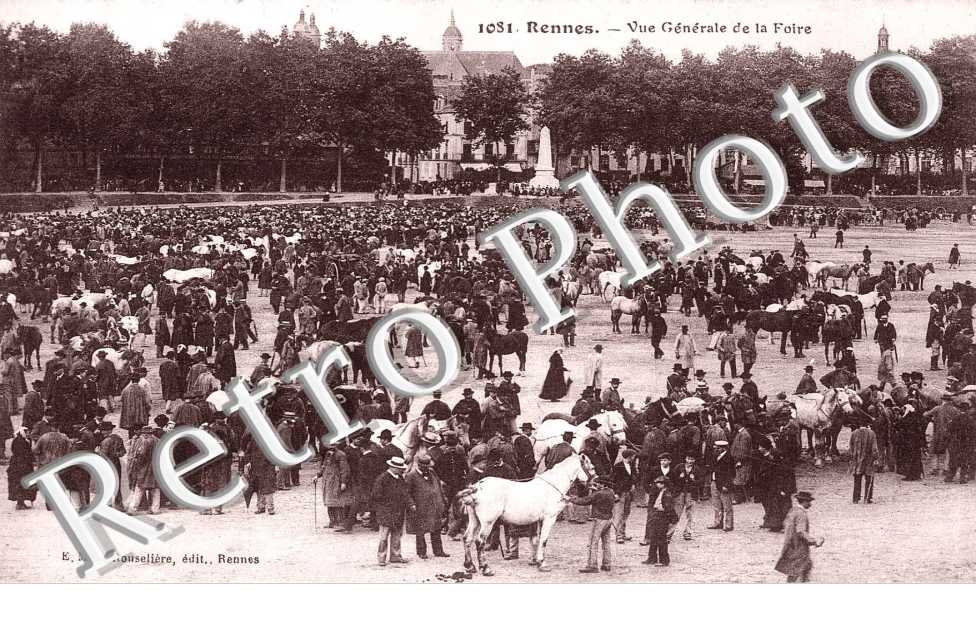 VUE GENERALE DE LA FOIRE