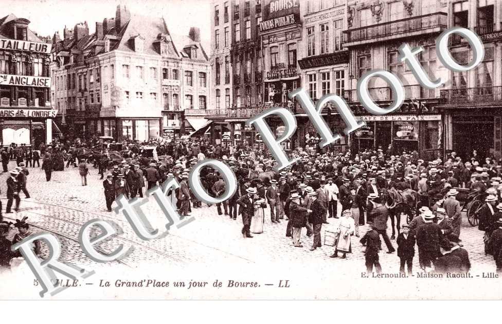  LA GRANDE PLACE UN JOUR DE BOURSE