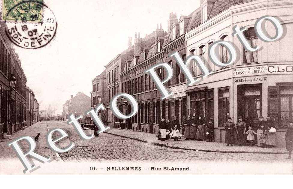 HELLEMMES  rue Saint-Amand