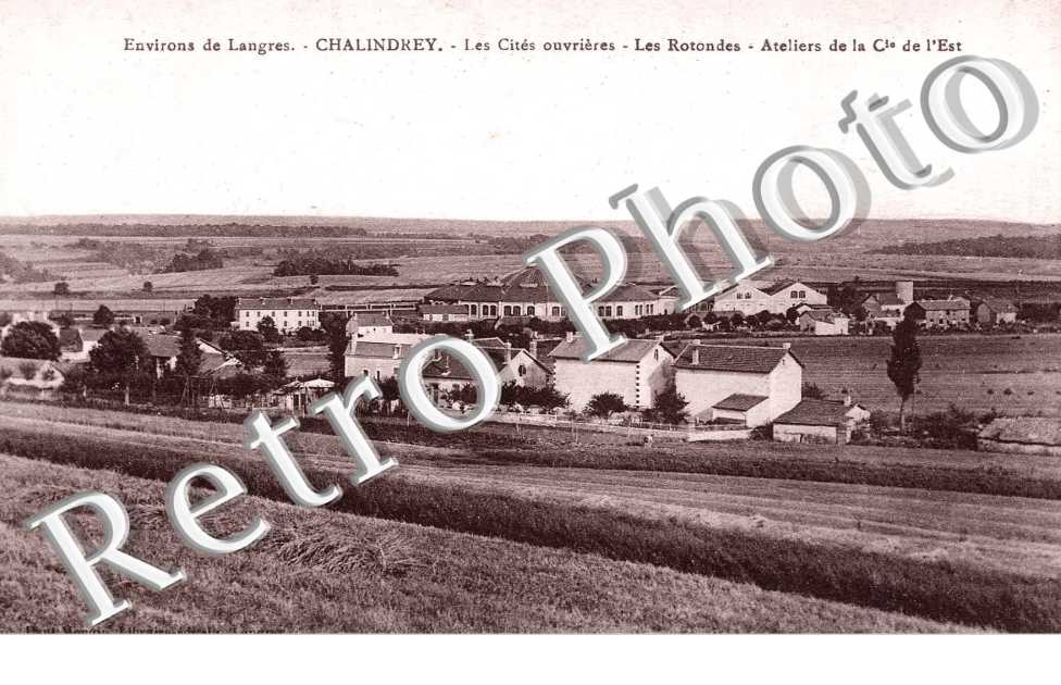 les cites ouvrieres, les rotondes, ateliers de la cie de l'est