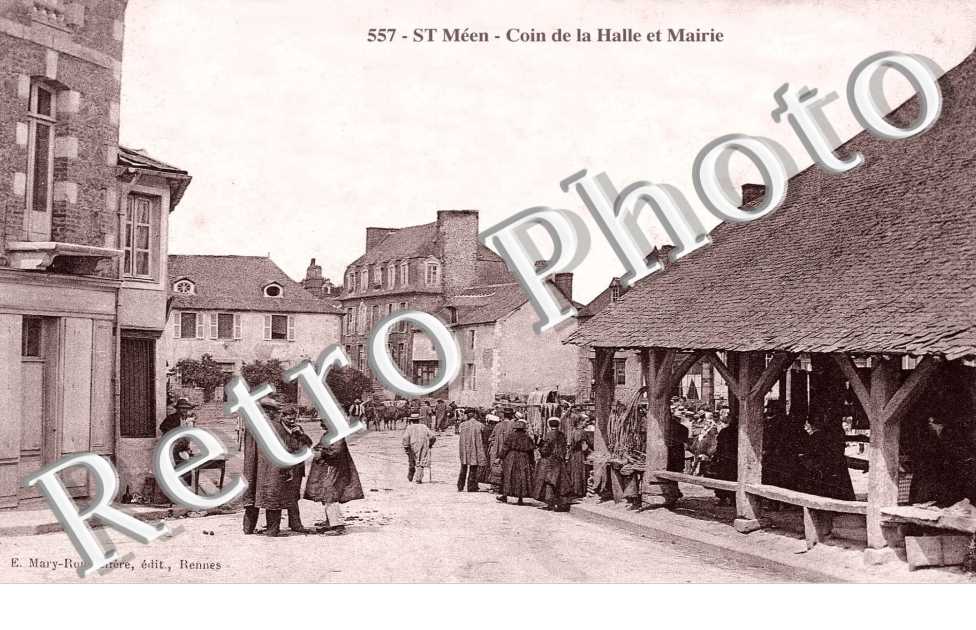 Coin de la Halle et Mairie