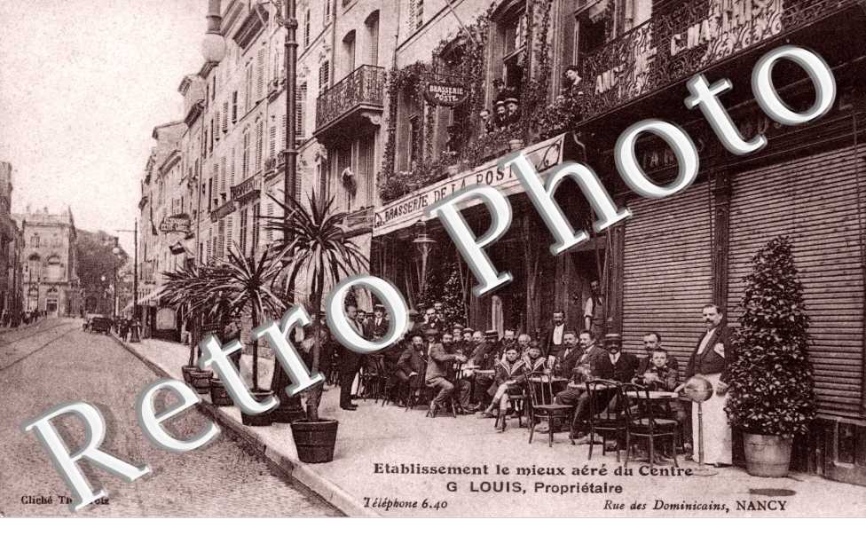RUE DES DOMINICAINS ETABLISSEMENT LE MIEUX AERE DU CENTRE G. Louis Proprietaire