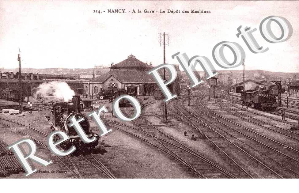 LA GARE le depot des machines