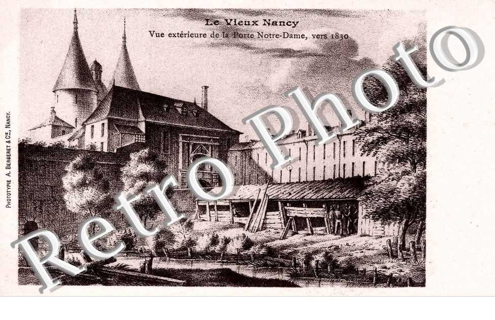 VUE EXTERIEURE DE LA PORTE NOTRE DAME
