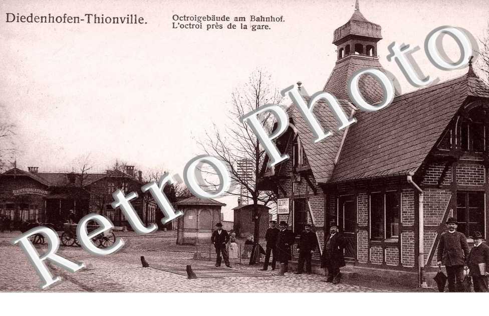 Octroigebaude am Bahnhof - L&#039;octroi pres de la gare