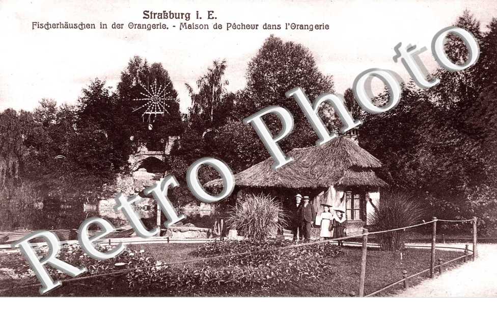 MAISON DES PECHEURS dans l'Orangerie