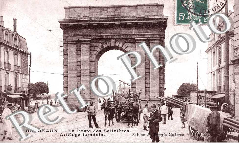 PORTE DES SALINIERES - ATTELAGE LANDAIS