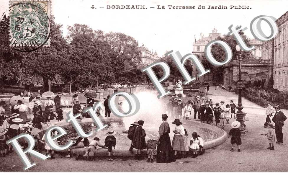 la terrasse du jardin public