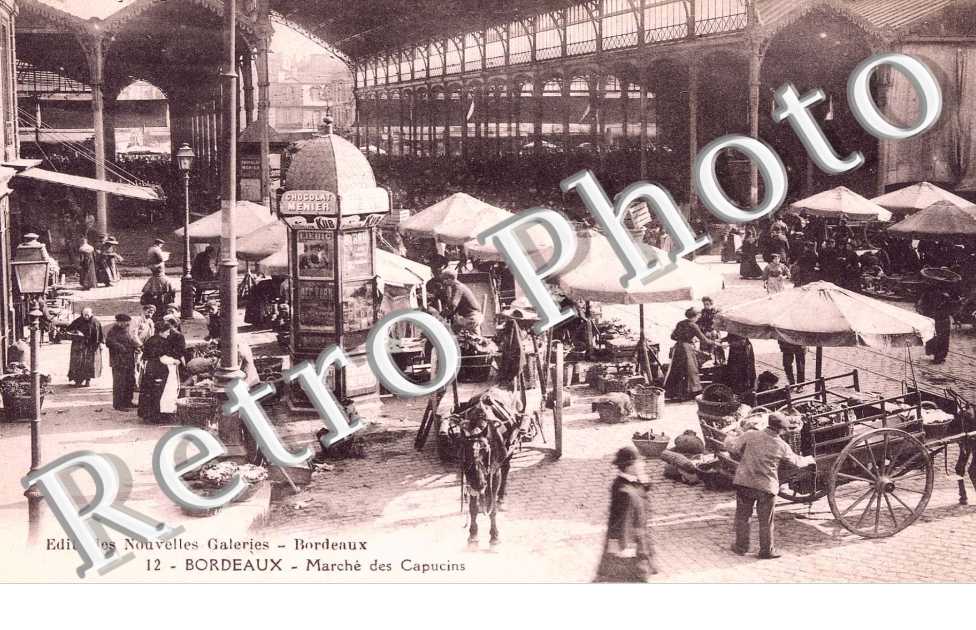 marche des Capucins. Chocolat Menier