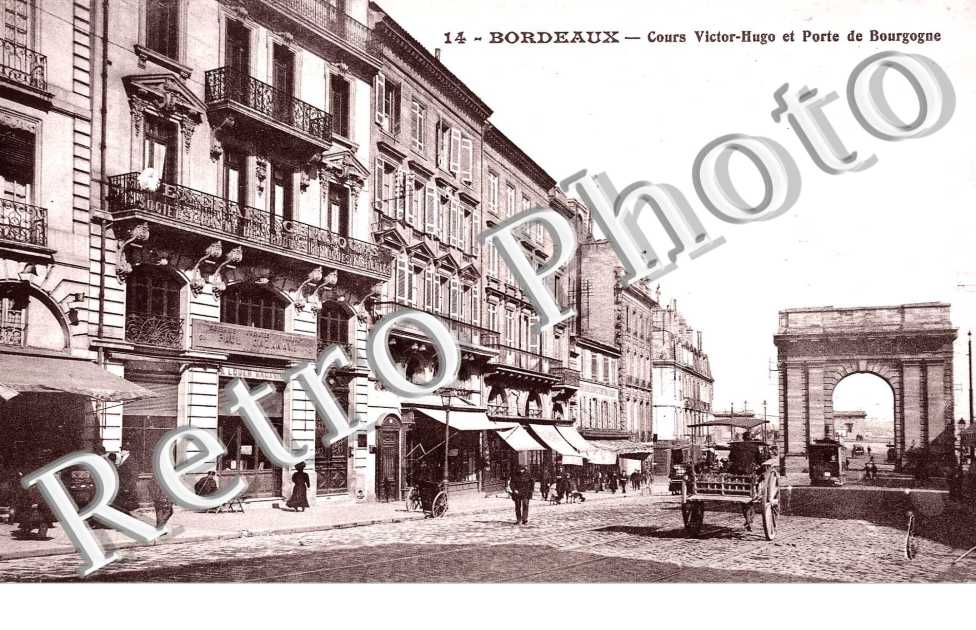 Cours Victor Hugo et Porte de Bourgogne