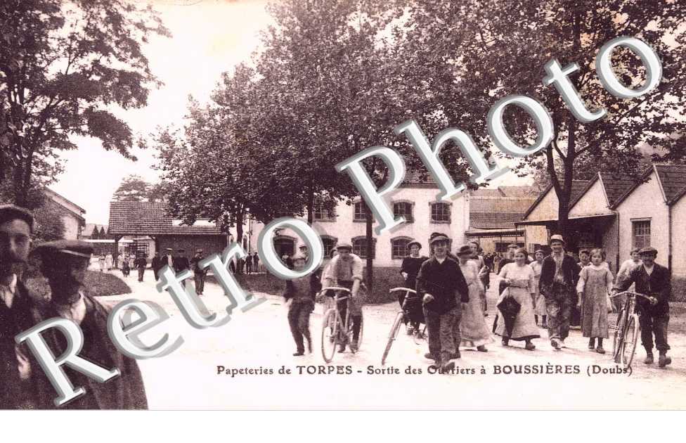 papeterie de Torpes, sortie des ouvriers