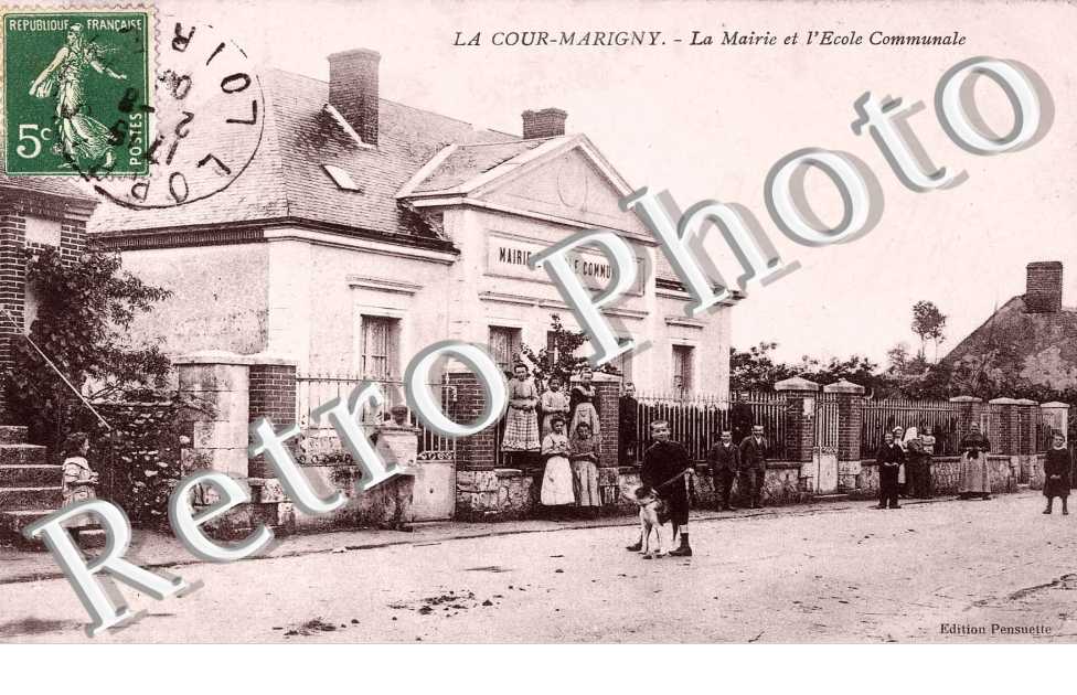 la mairie et l&#039;ecole communale