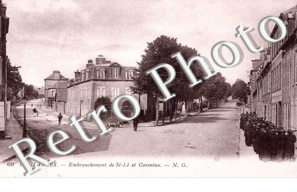 embranchement de St-Lo et Carentan