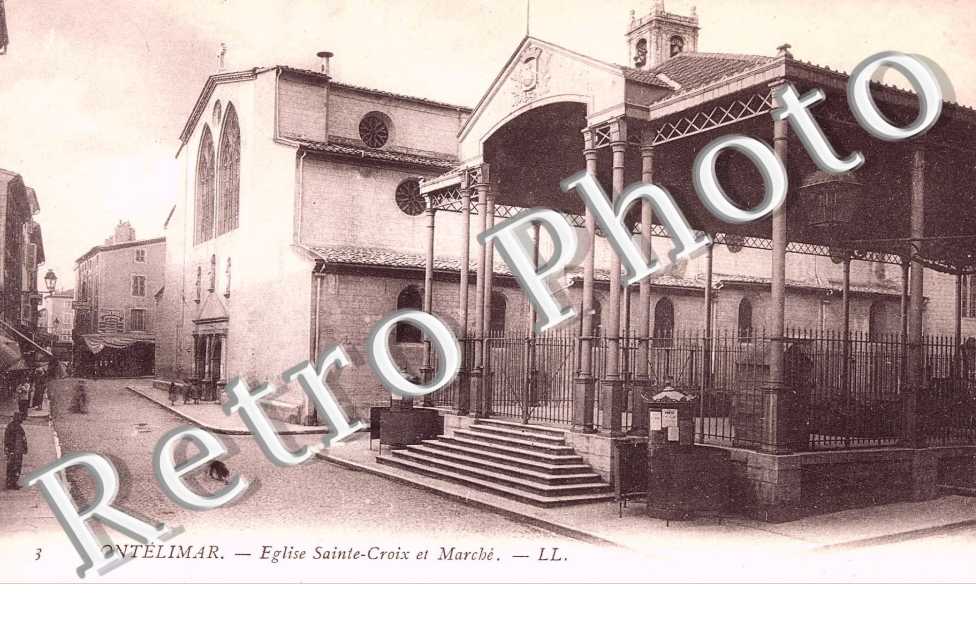 Eglise Sainte-Croix et marche