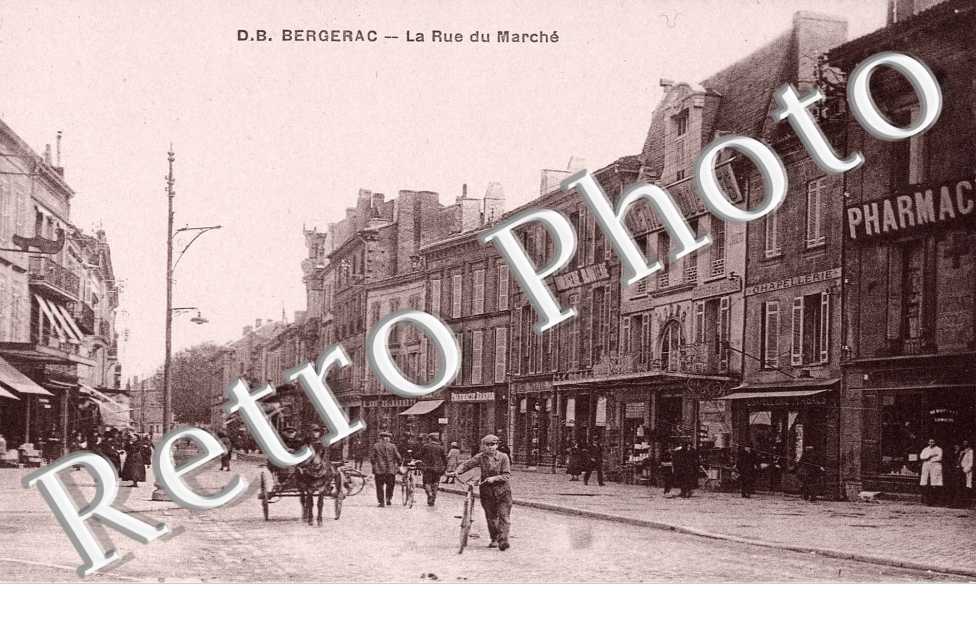 LA RUE DU MARCHE