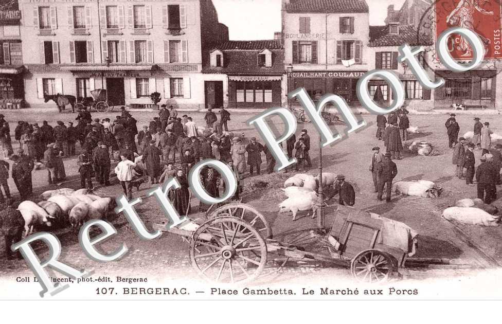 place gambetta, le marche aux porcs