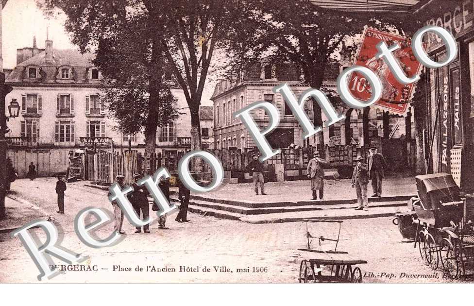 PLACE DE L'ANCIEN HOTEL DE VILLE, MAI 1906