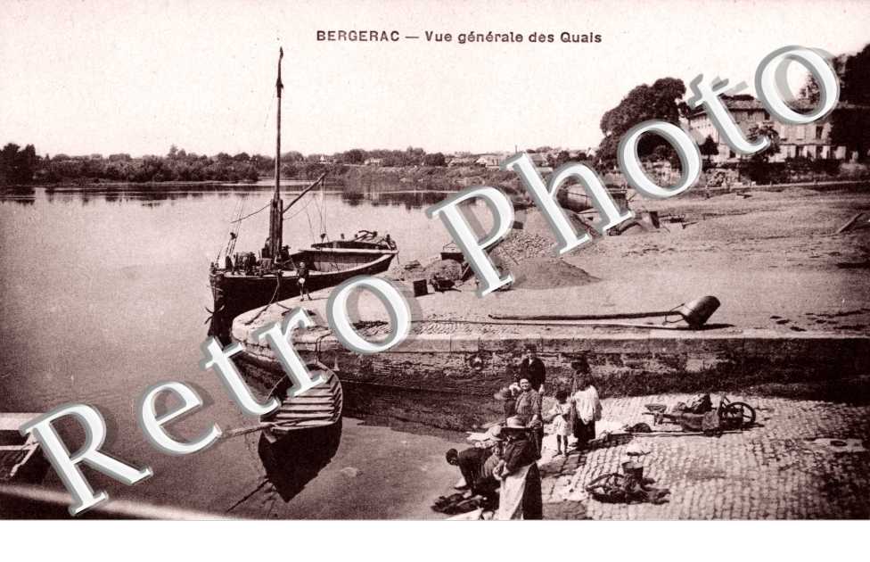 Vue generale des quais