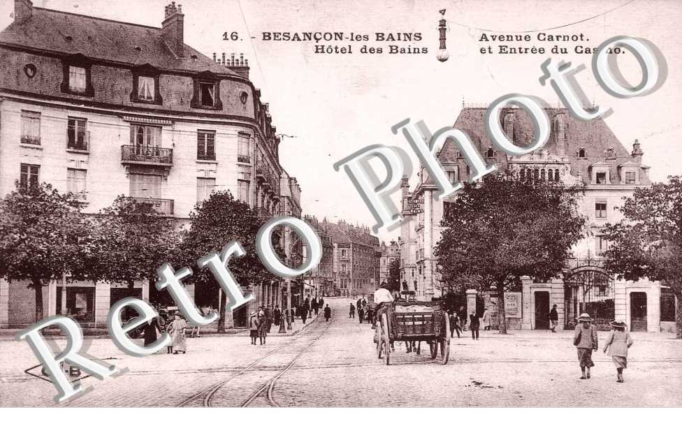 Avenue Carnot, Hotel des Bains et Entree du Casino