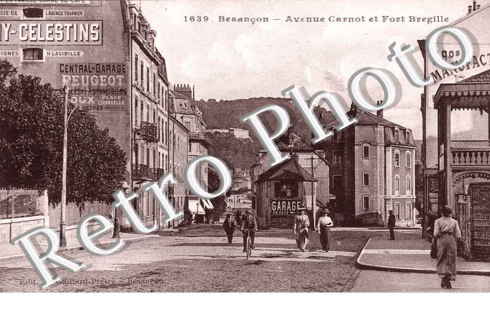 Avenue Carnot et Fort Bregille