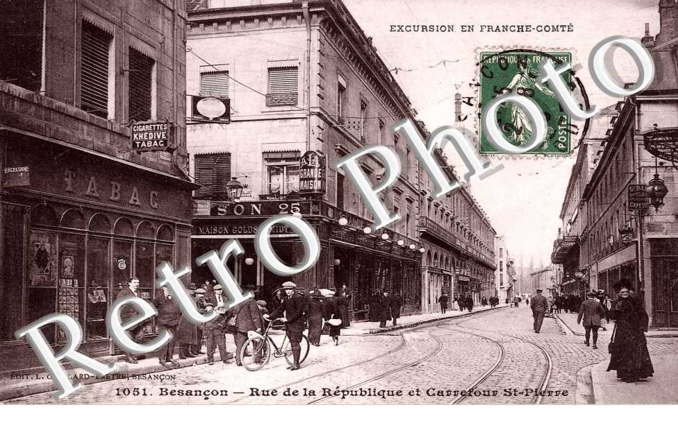 rue de la Republique  et carrefour Saint Pierre