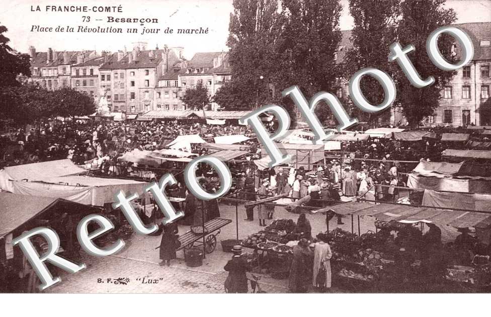 Place de la Revolution un jour de Marche