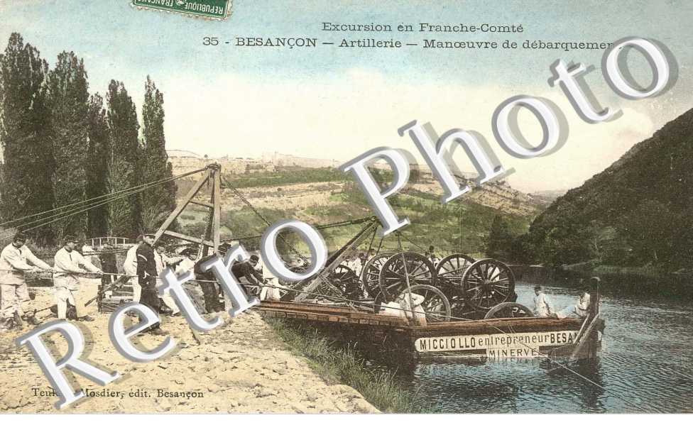 artillerie, manoeuvre de debarquement 