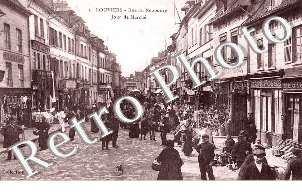 rue de Neubourg - jour de marche