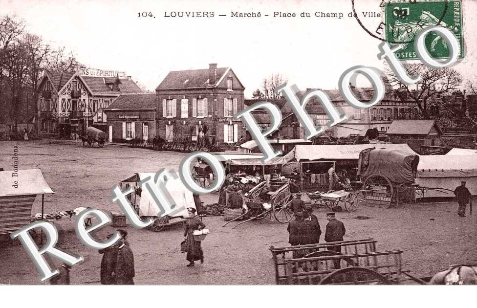 marche - place du champ de foire