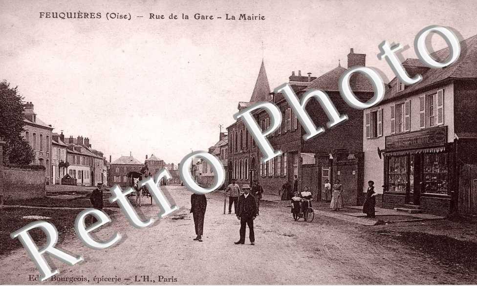 rue de la Gare, la mairie