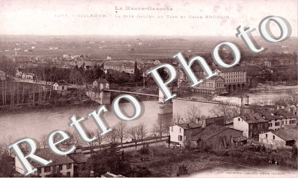 la rive gauche du Tarn et Vusine Brusson