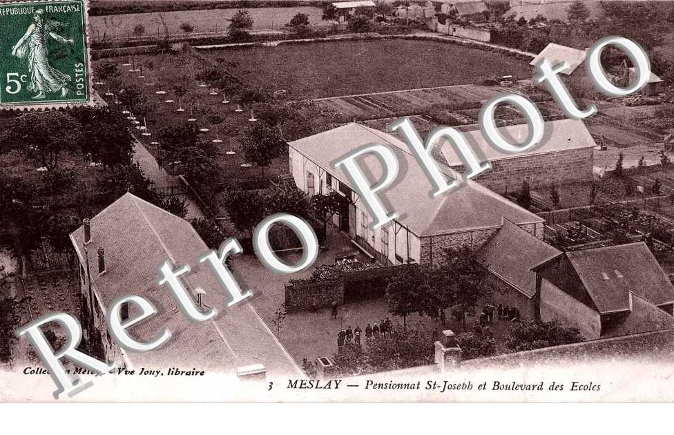 Pensionnat Saint Joseph et Boulevard des Ecoles