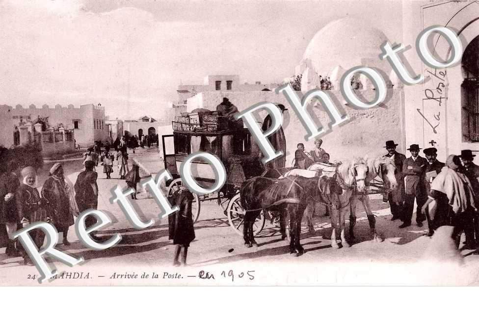 Arrivee de la poste
