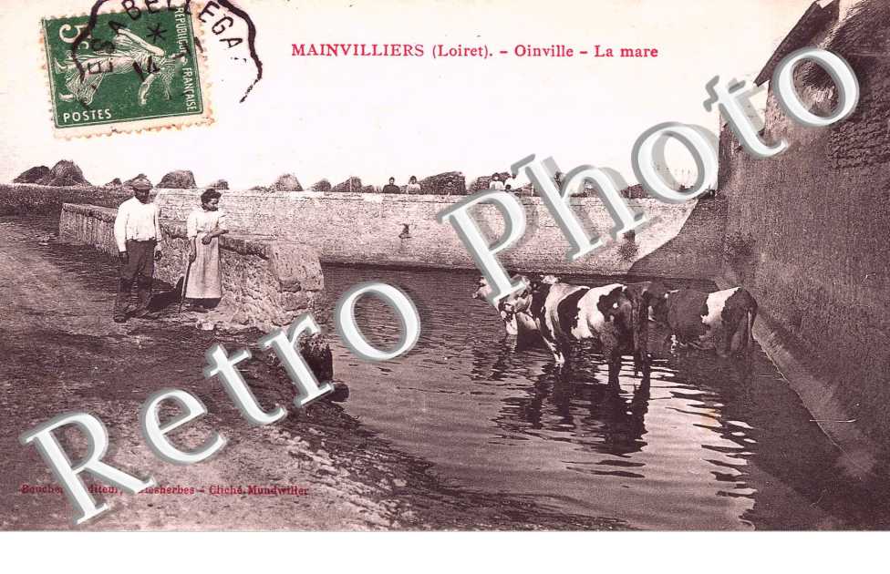 Oinville, la mare