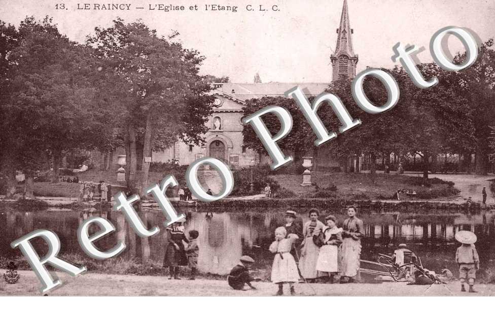 L&#039;EGLISE ET L&#039;ETANG