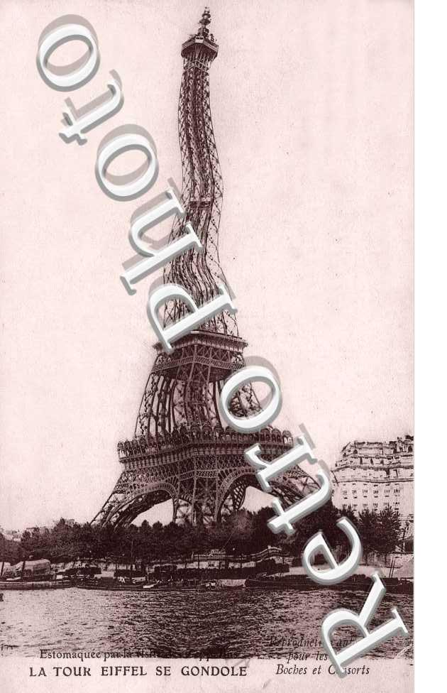 LA TOUR EIFFEL SE GONDOLE