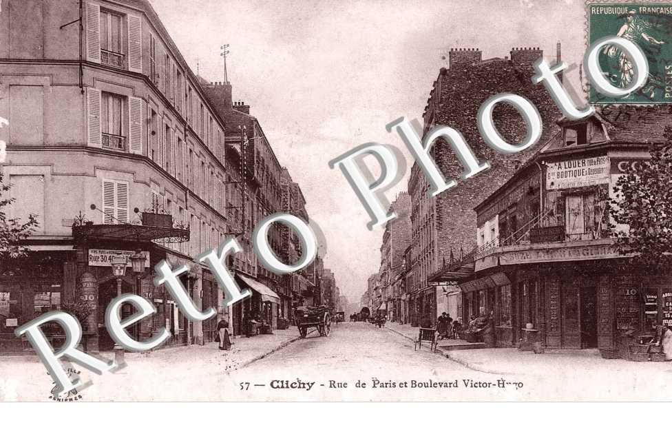 Rue de paris et Boulevard Victor Hugo
