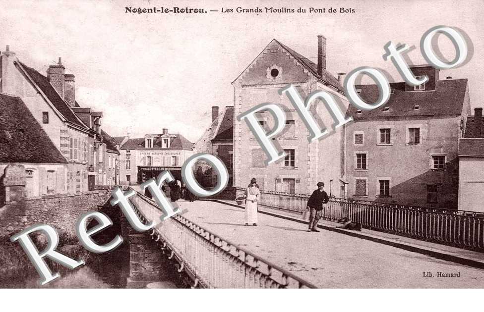 Les grands moulins du pont de bois