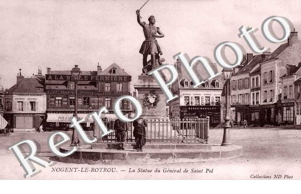 La Statue du Général de Saint Pol
