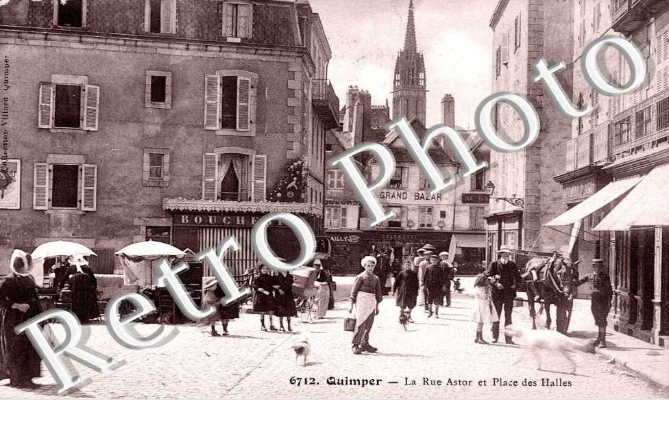 LA RUE ASTOR ET PLACE DES HALLES