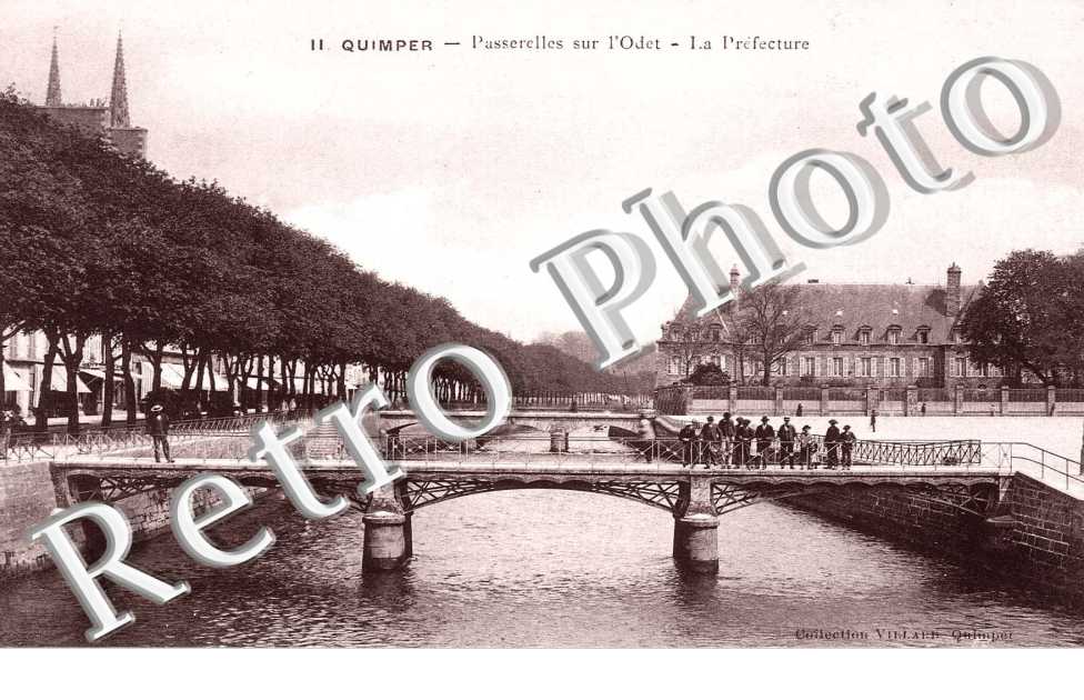 PASSERELLES SUR L&#039;ODET - LA PREFECTURE