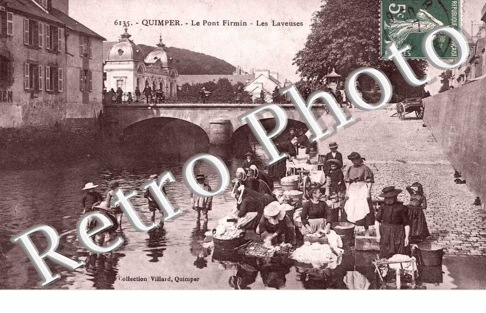le pont firmin, les laveuses