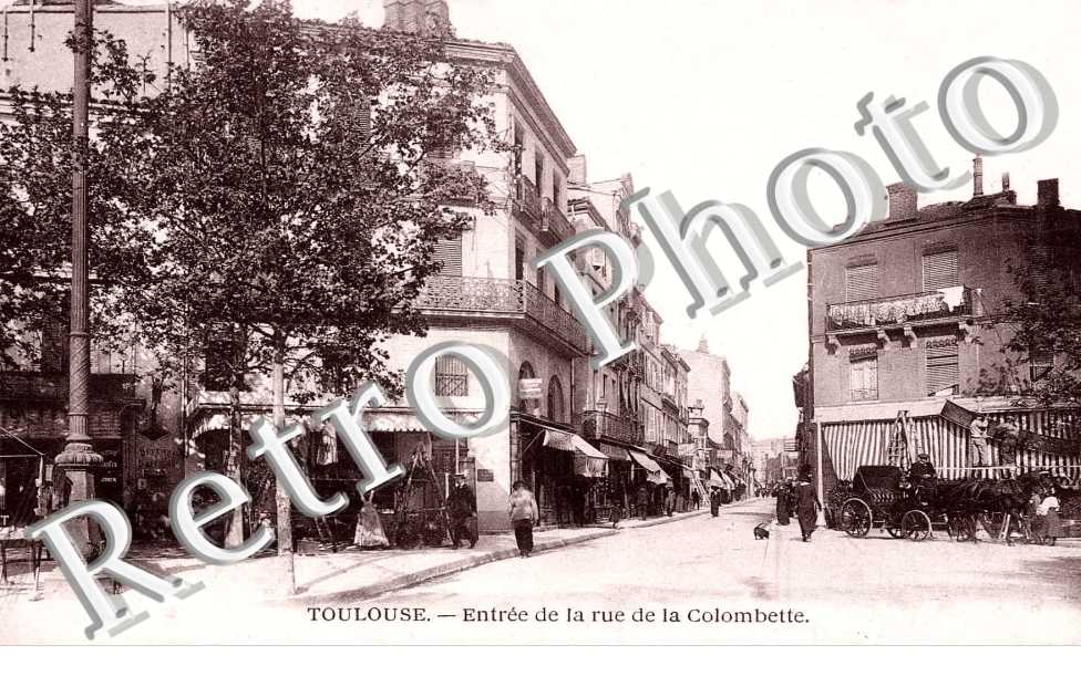 ENTREE DE LA RUE DE LA COLOMBETTE
